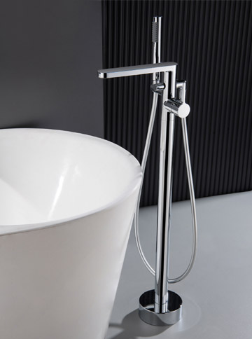 Floor-standing bathtub series