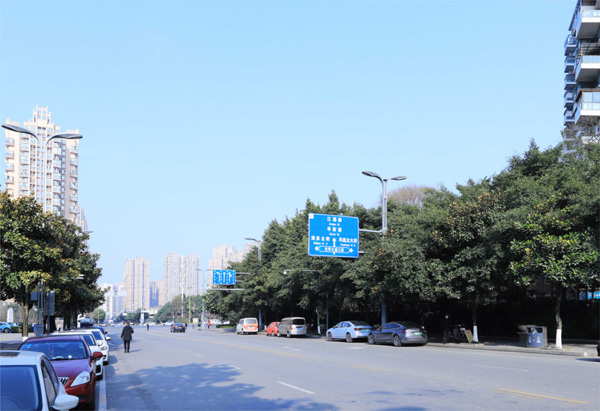 温江区林泉南街智慧多功能杆与智慧停车示范项目