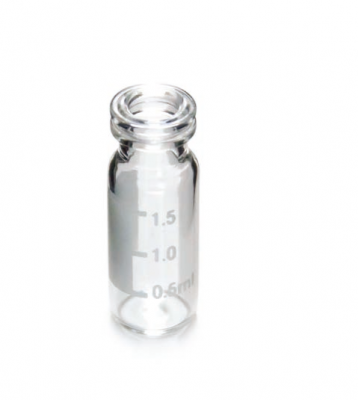 WP-V1023， 2ml 透明钳口卡口瓶 带书写处 11.6*32mm 100/盒