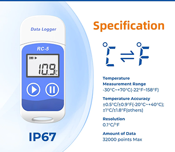 RC-5 Temperature Data Logger