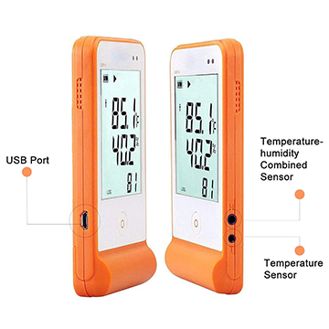 GSP-6 Temperature and Humidity Data Logger Recorder