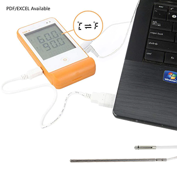 GSP-6 Temperature and Humidity Data Logger Recorder