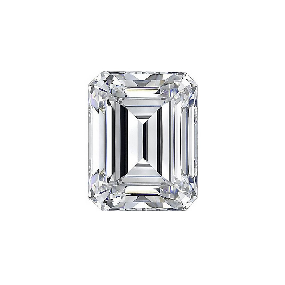 1.5ct 祖母绿切裸钻实验室培育钻石