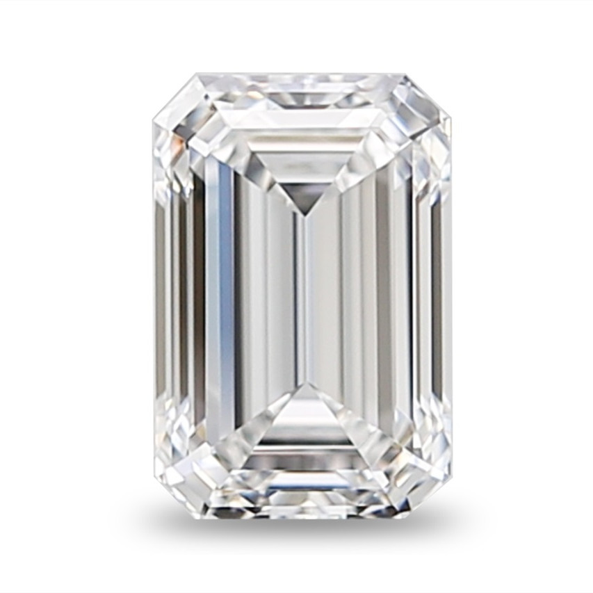2ct Emerald Cut CVD HPHT Lab Diamond