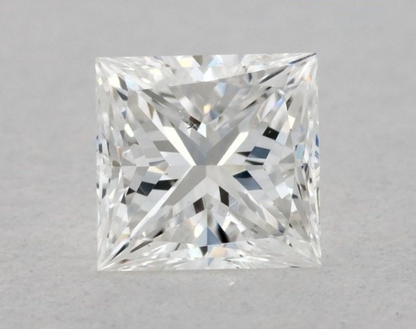 1ct Princess Cut CVD HPHT Lab Diamond