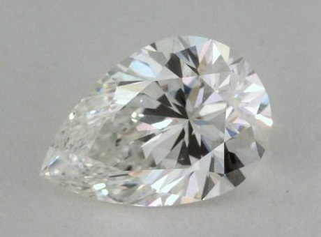 3ct Pear Cut CVD HPHT Lab Diamond