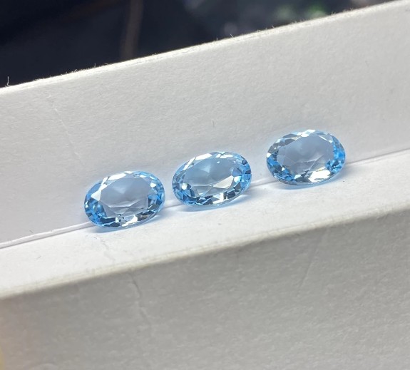 3ct Oval Cut Blue CVD/HPHT Loose Lab Diamond