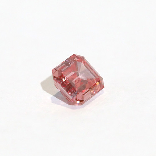 3ct Emerald Cut Pink CVD/HPHT Lab Loose Diamond