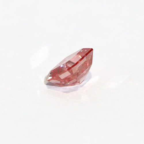 3ct Emerald Cut Pink CVD/HPHT Lab Loose Diamond