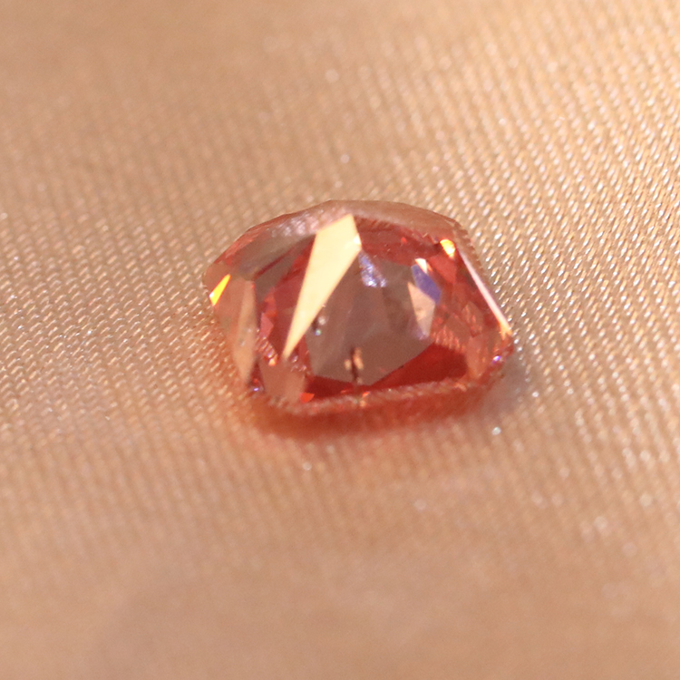 1ct Radiant Cut Pink CVD/HPHT Lab Grown Loose Diamond