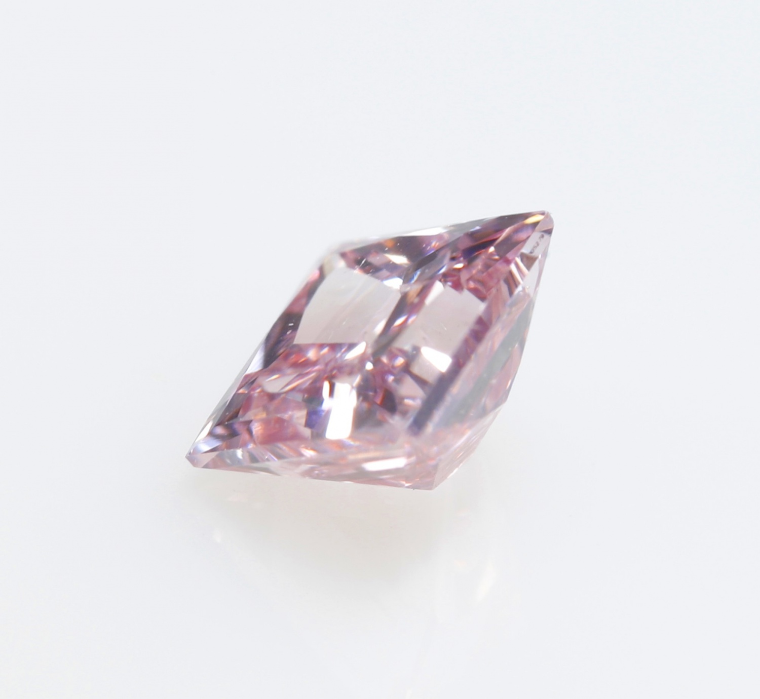 1ct Princess Cut Pink CVD/HPHT Lab Grown Fancy Loose Diamond