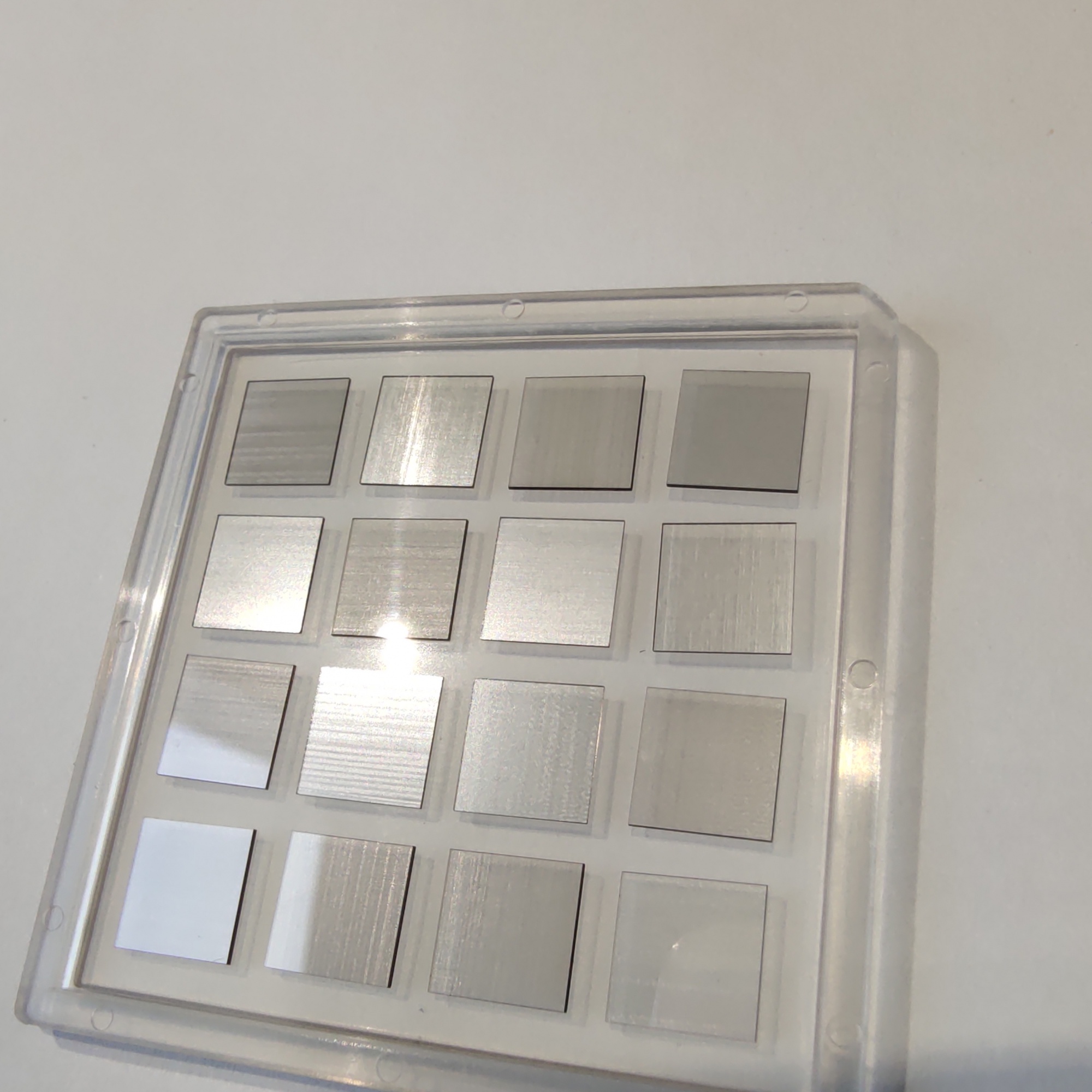 8*8*0.5-1mm Jewelry Industrial optical/ semiconductor synthetic CVD diamond seed substrate plate