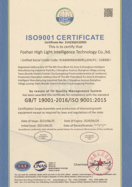 Quality Management System Certification