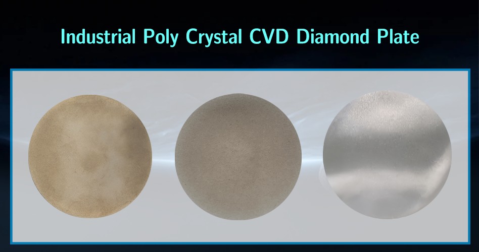 Industrial Poly Crystal CVD Diamond Plate