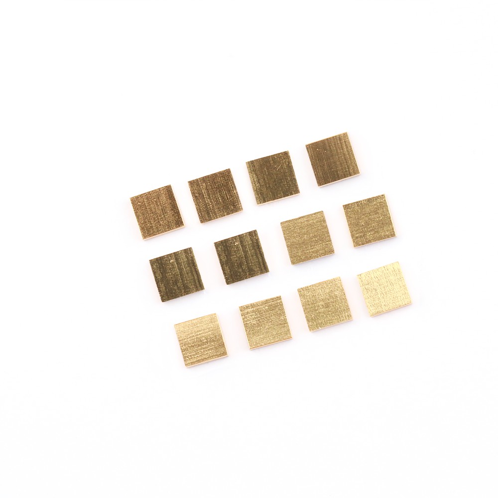 Single crystal diamond gold-plated （diamond/Au） heat sink