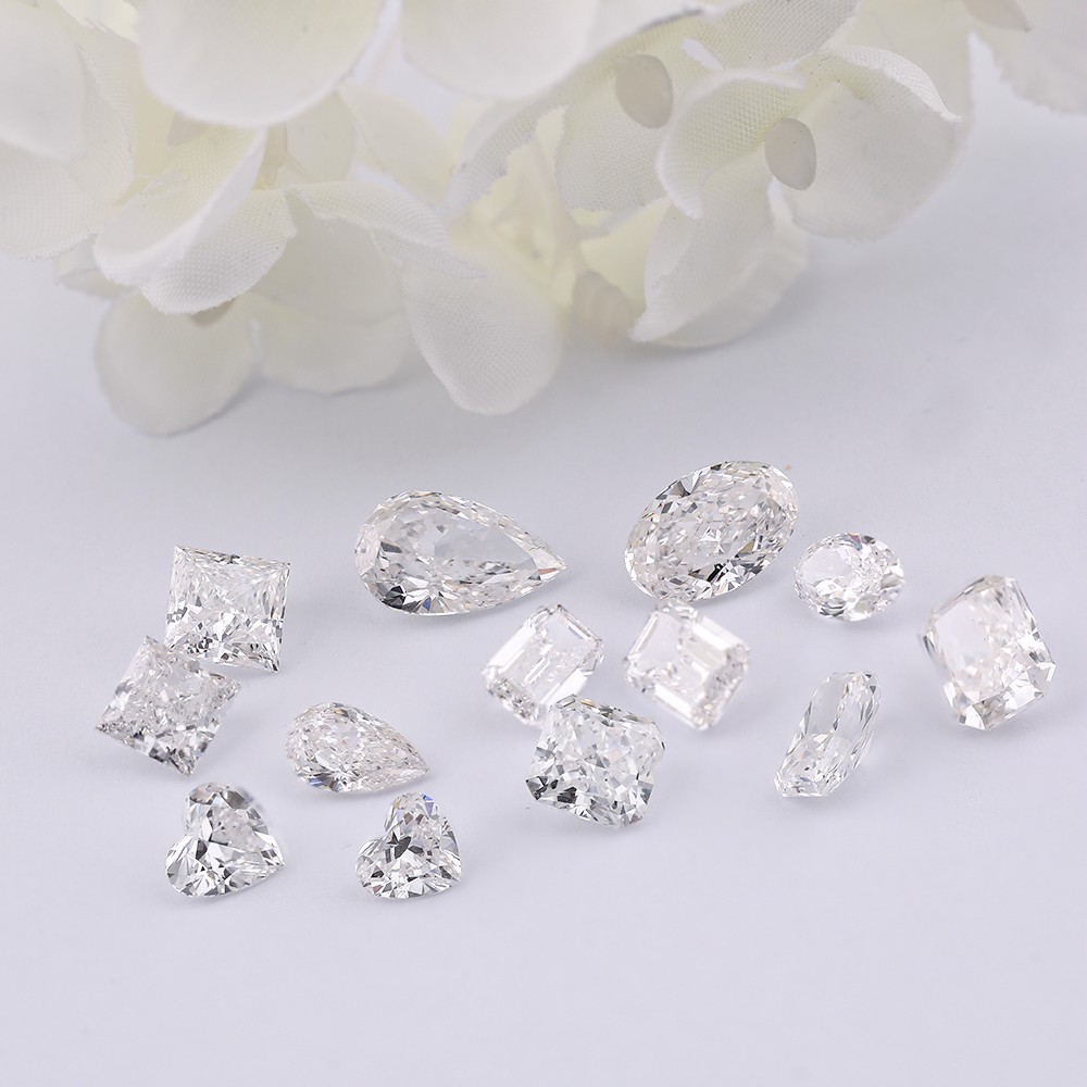 Super Deal! High-quality, white loose diamonds in various cuts and shapes on sale for a limited time!