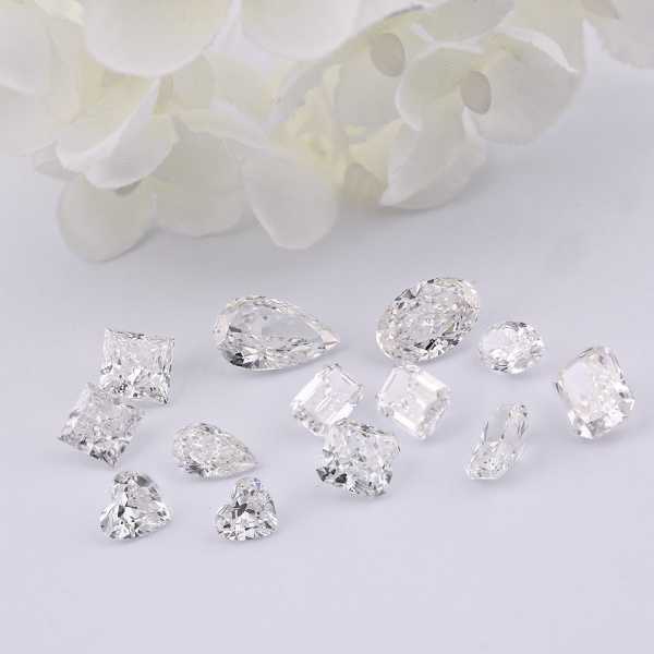 Super Deal! High-quality, white loose diamonds in various cuts and shapes on sale for a limited time!