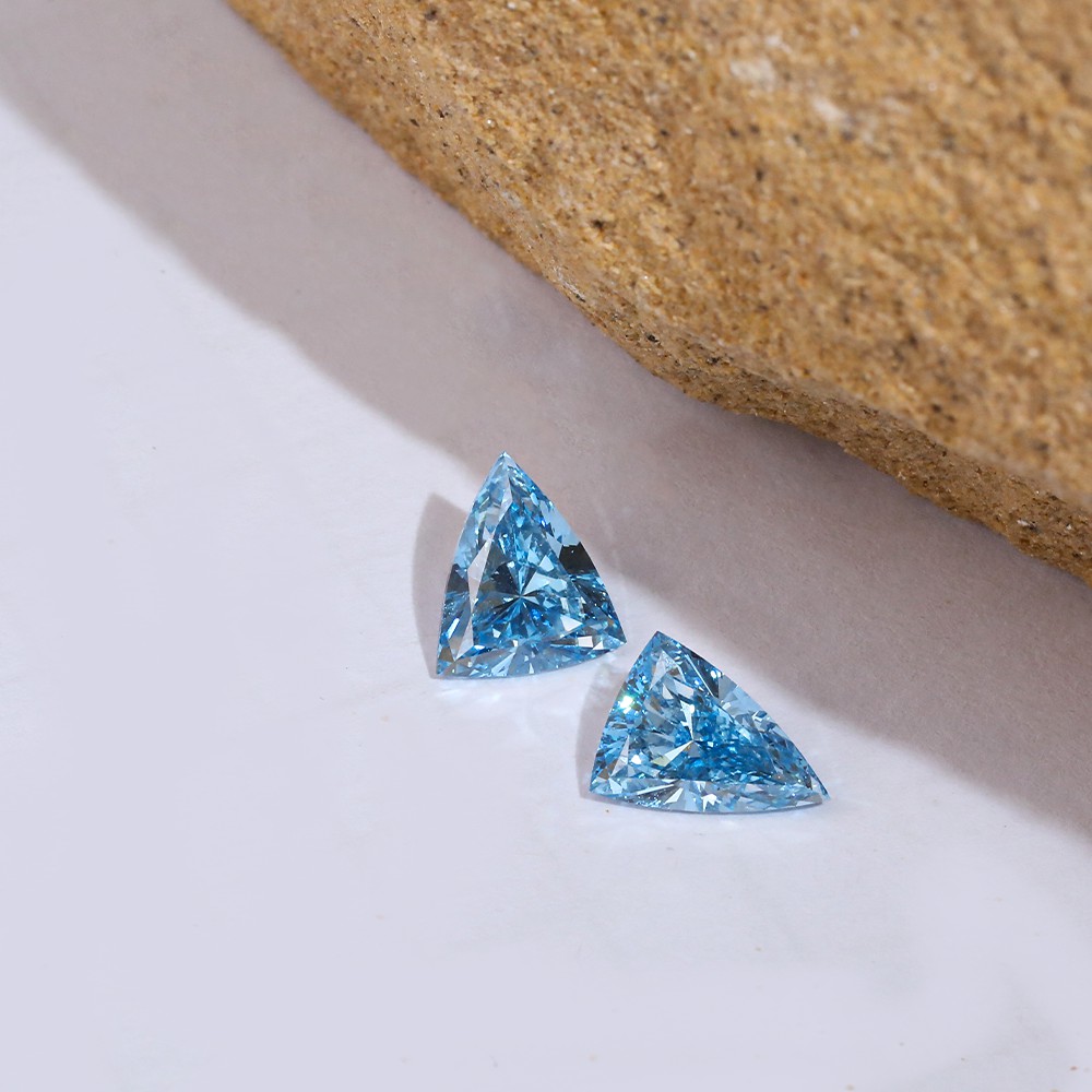 Wide range of parameters Multiple stocks Triangle Loose diamonds CVD blue diamonds