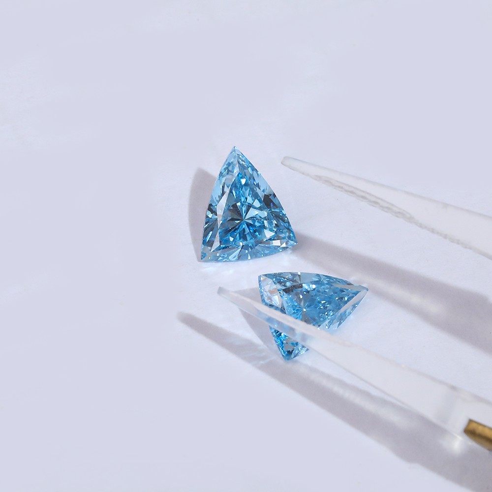 Wide range of parameters Multiple stocks Triangle Loose diamonds CVD blue diamonds