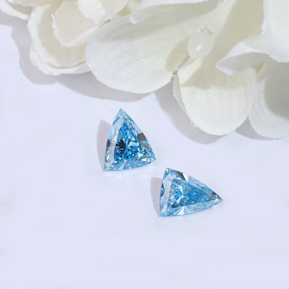 Wide range of parameters Multiple stocks Triangle Loose diamonds CVD blue diamonds