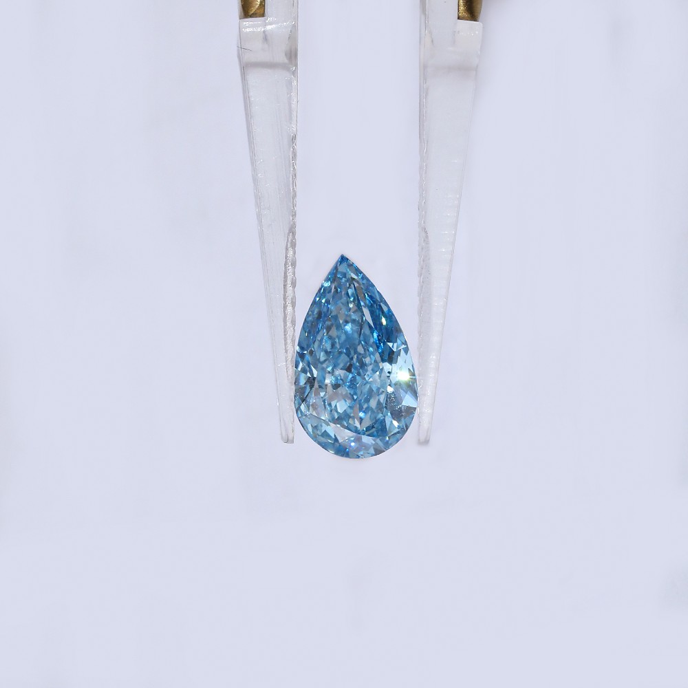 Wide range of parameters Multiple stocks Pear shape Loose diamonds CVD blue diamonds