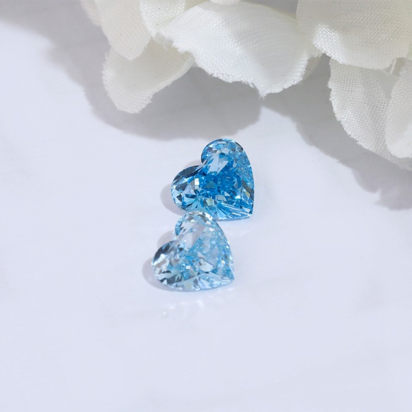 Wide range of parameters Multiple stocks Heart shape Loose diamonds CVD blue diamonds