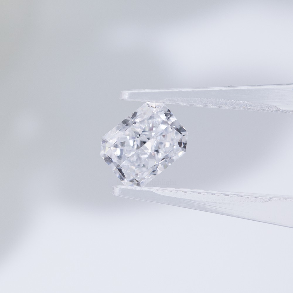 More Stock Radiant Cut Loose Diamonds CVD White Loose Diamonds