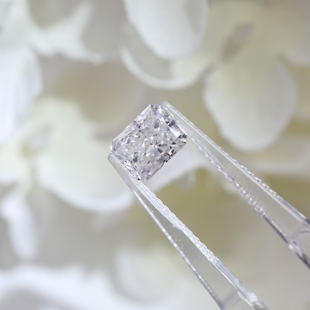 More Stock Radiant Cut Loose Diamonds CVD White Loose Diamonds