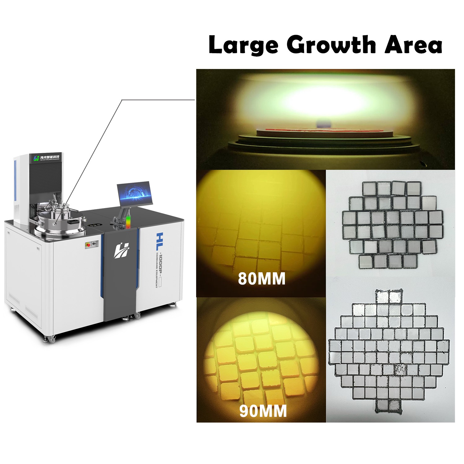 Factory Diamond Machine Making Reator Loose Gemstone Jeweley Machine Cvd Lab Grown Diamond Machine