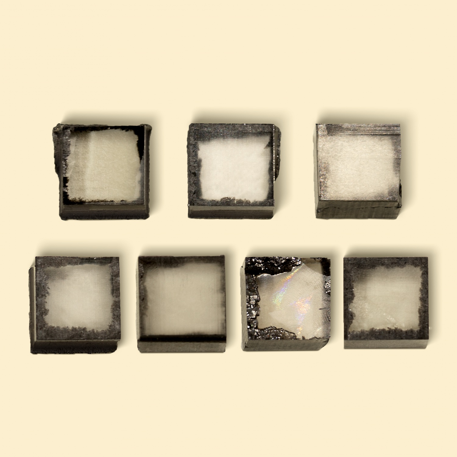 12x9.5x6mm  11-12ct  Diamante en bruto CVD
