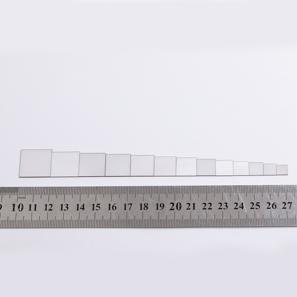 Diamante monocristal CVD de tamaño cuadrado de 7*7-20*20 mm