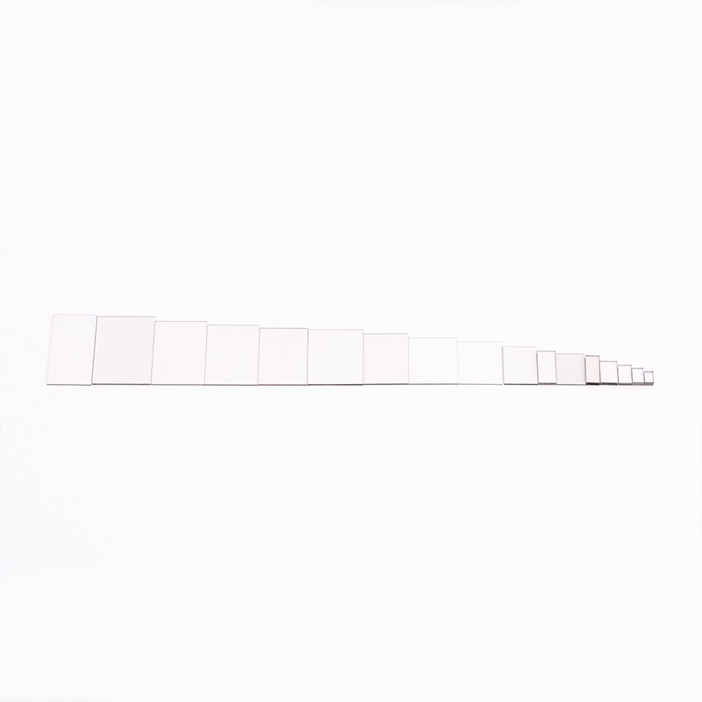 Monocristal de diamante CVD de tamaño rectangular de 3-20 mm