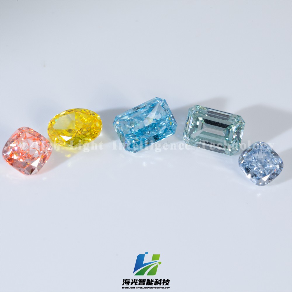 Diamantes cultivados en laboratorio de gran tamaño: diamantes de colores