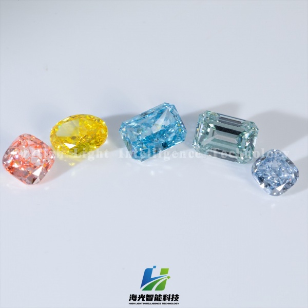 Diamantes cultivados en laboratorio de gran tamaño: diamantes de colores