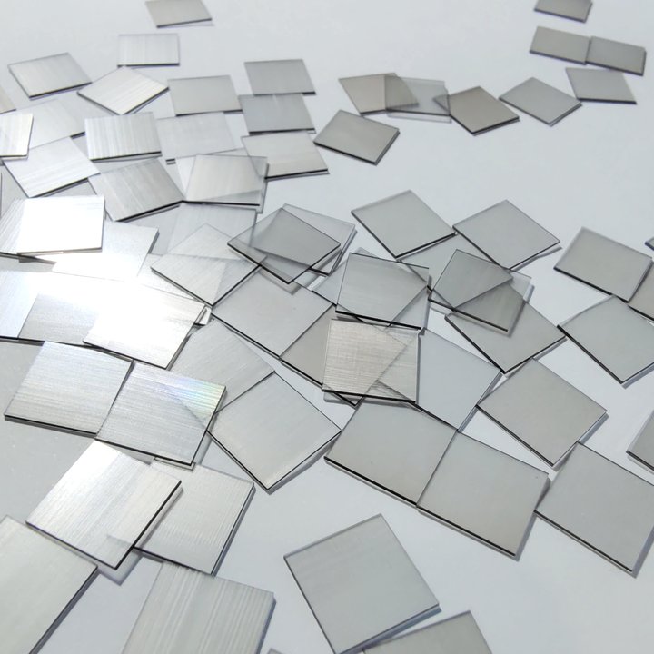 Placa de diamante monocristalino CVD de 10 x 10 mm