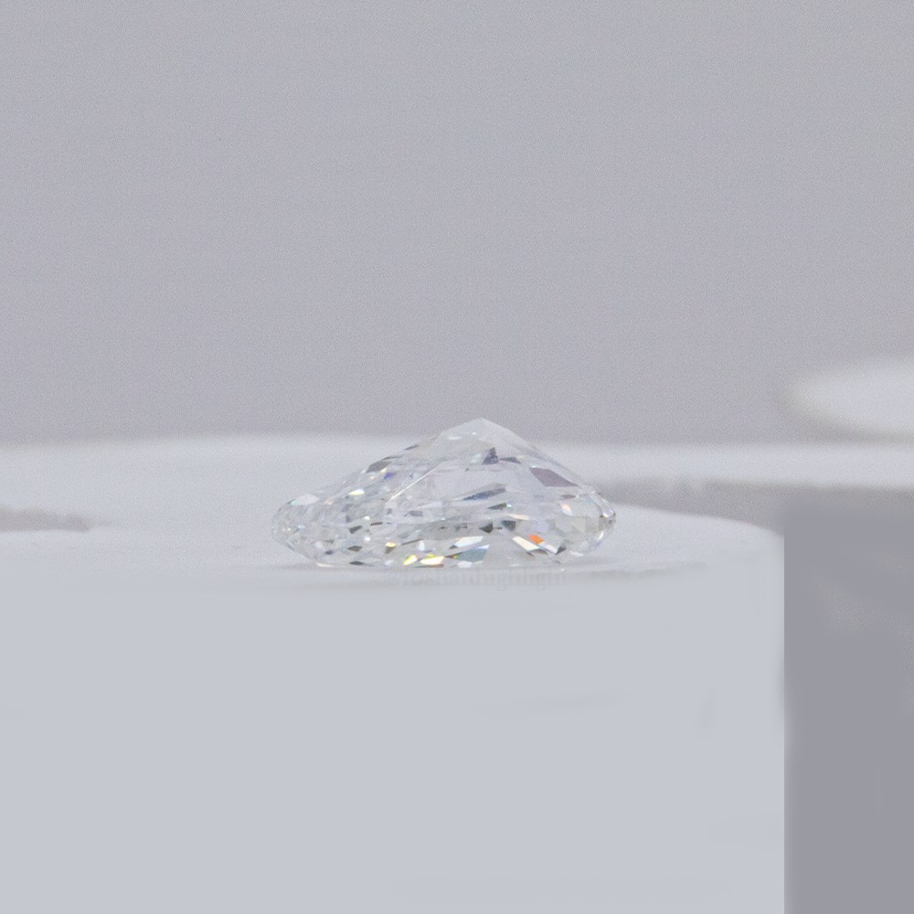 Diamante en forma de pera CVD cultivado en laboratorio diamante blanco suelto