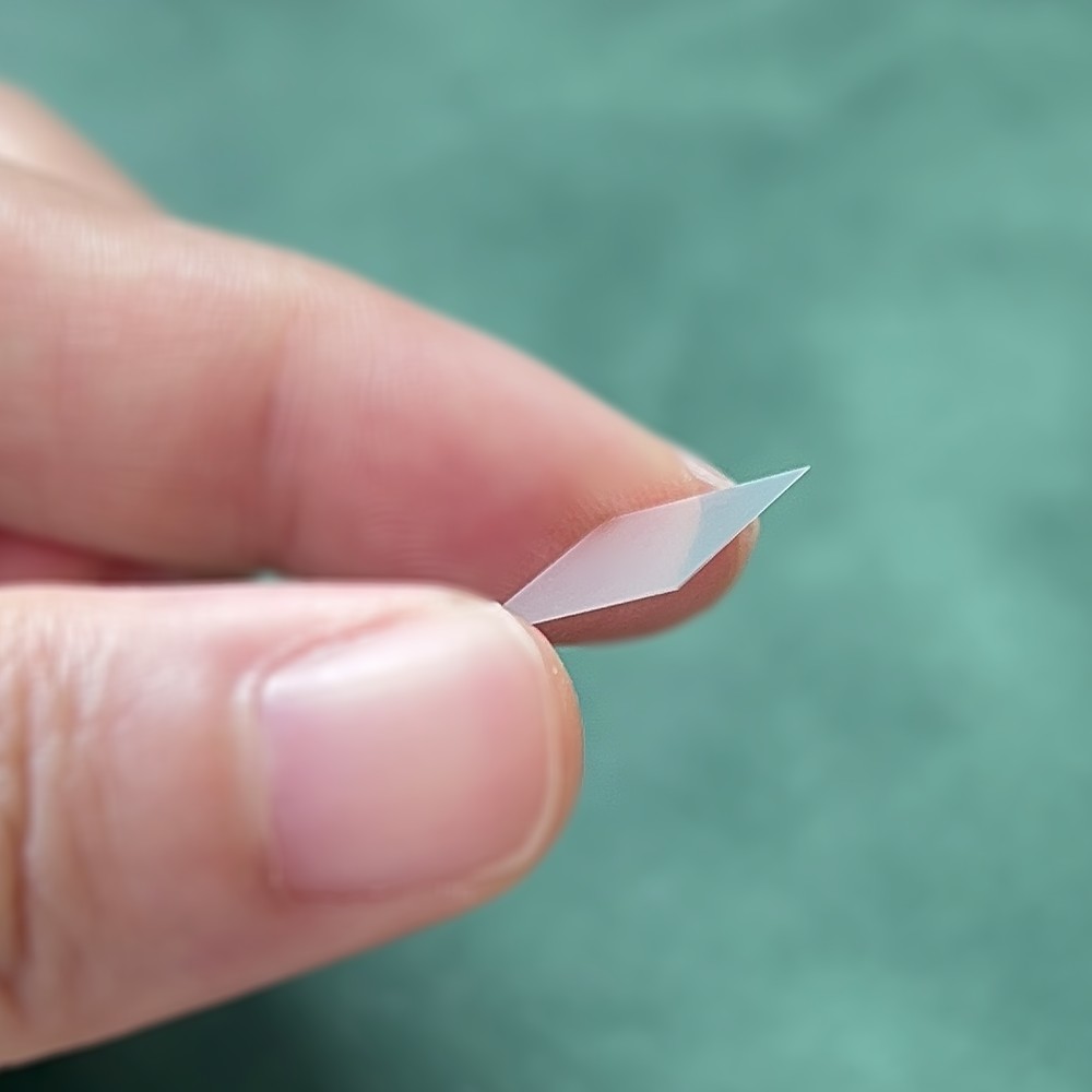 Disipador de calor de chip integrado, sustrato de diamante monocristalino de 40 a 90 micras CVD cultivado en laboratorio.