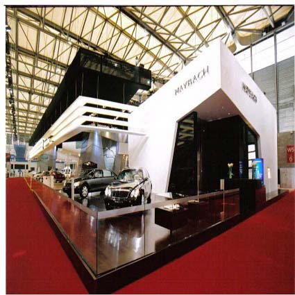 2005年上海国际汽车展奔驰展厅