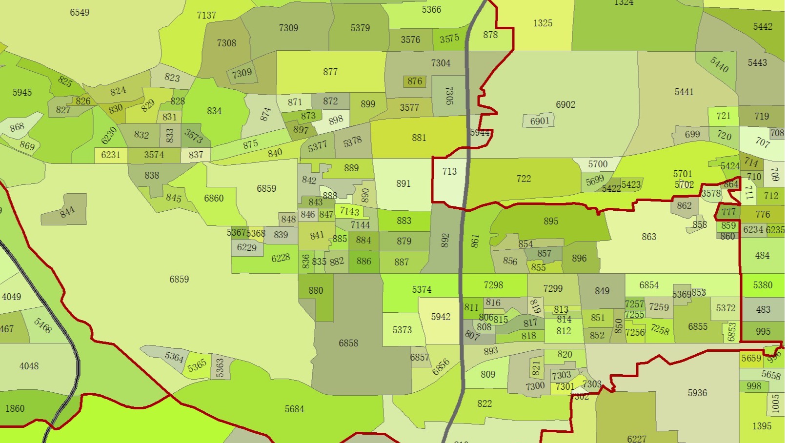 北京全市社区边界（居委会村委会辖区）参考图层  (2022,shp格式)