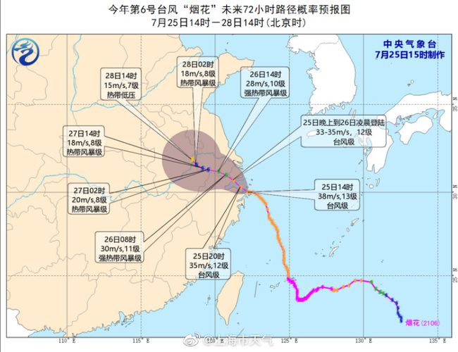 关于台风“烟花”的放假通知