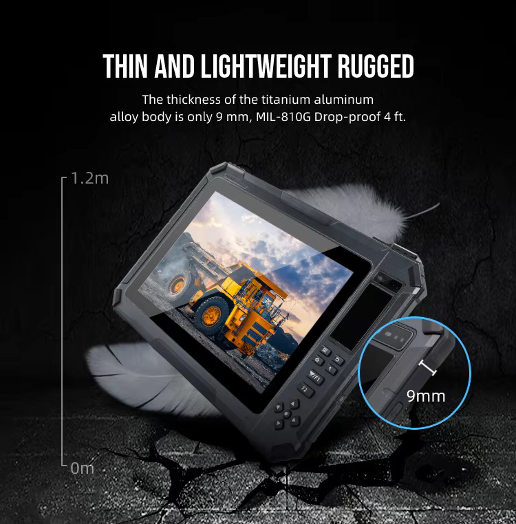 T101EX 10.1 inch Sunlight Readable MIL-810G ATEX Explosion Proof Android tablet & Portable4