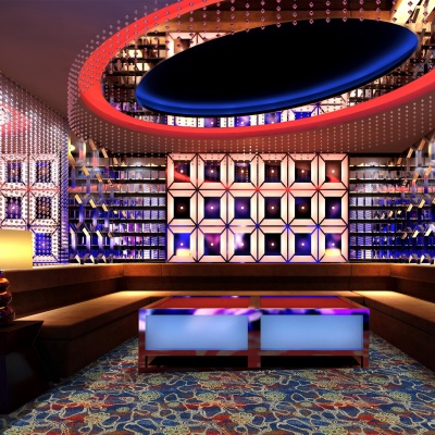 3K1295-30 KTV包厢效果图