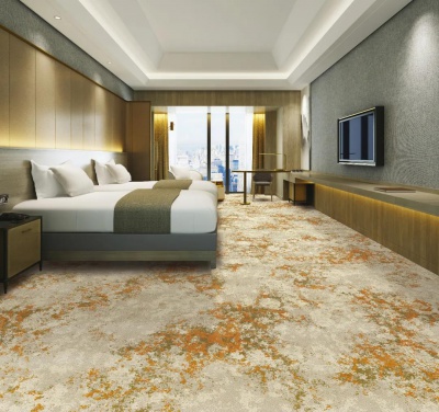 圈绒提花地毯阻燃防火