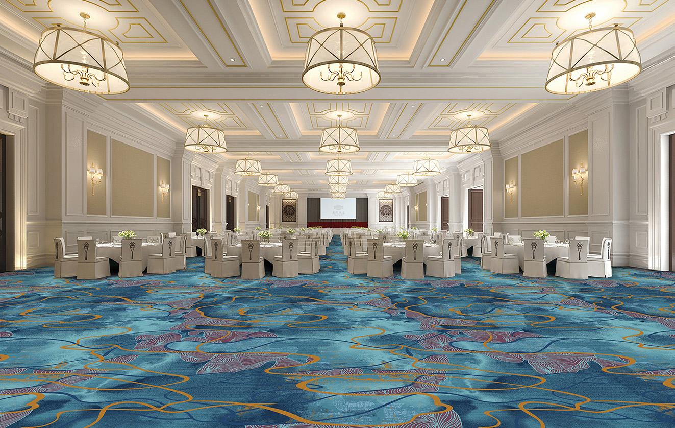 酒店宾馆客房走廓地毯