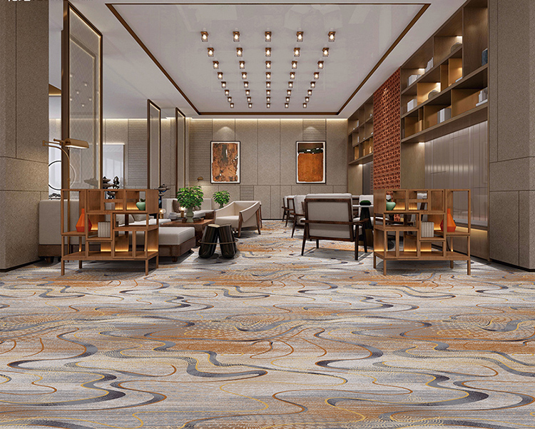 现货酒店宾馆宴会厅地毯定制