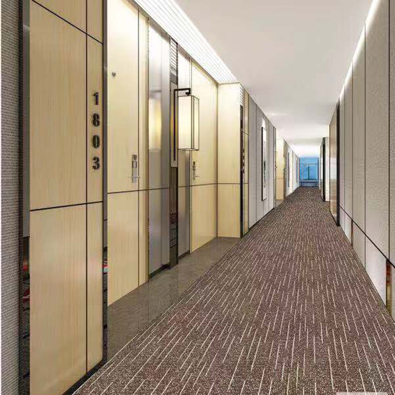 簇绒满铺酒店办公地毯丙纶提花现货地毯