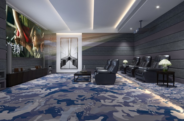 影像厅地毯。KTV酒吧电影院地毯