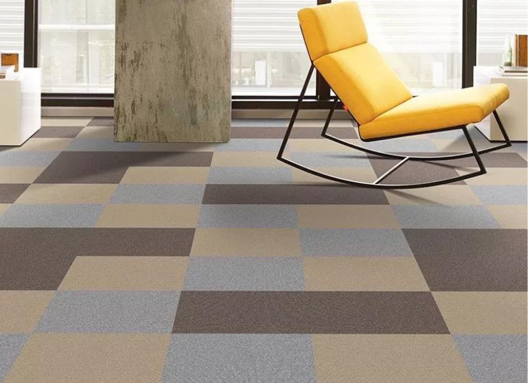 办公拼块地毯