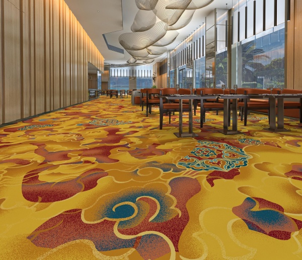 尼龙印花现货酒店餐厅包房地毯,