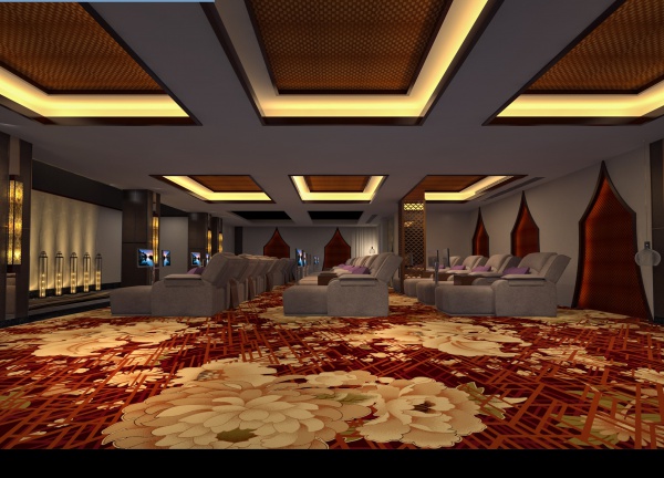 满铺酒店客房走廊地毯